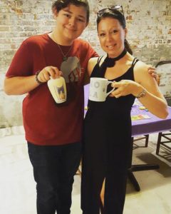 Mom Sharon and Son Josh in NOLA