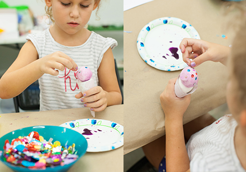 Ice Cream with Model Magic