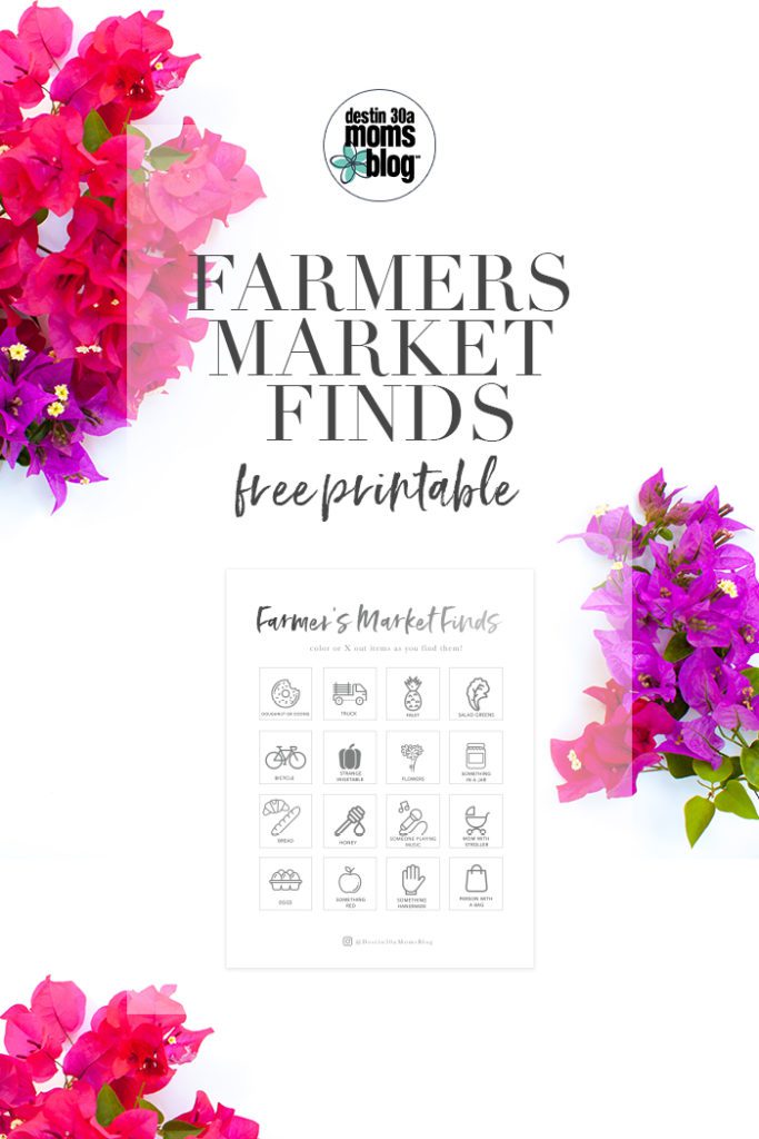 Farmers Market Printable