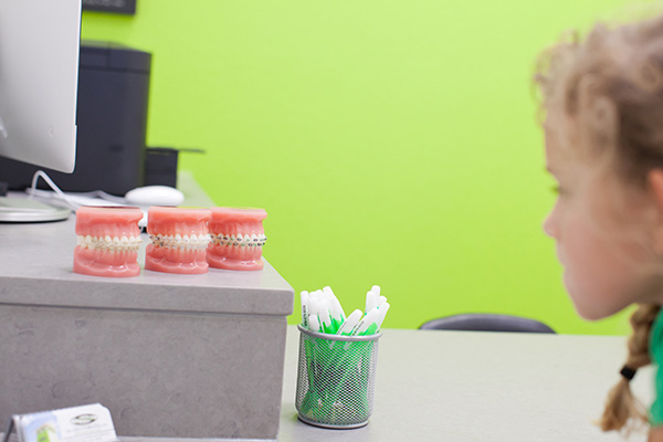 Checking out the braces