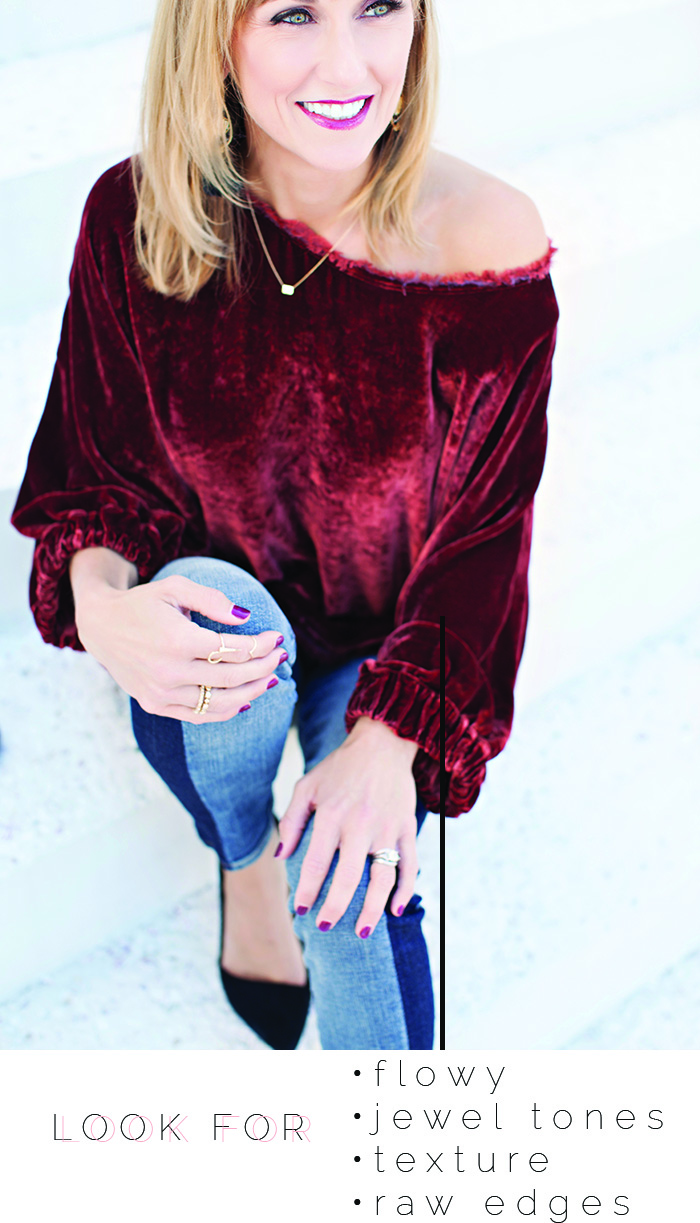 Boho Elements for dressing up denim