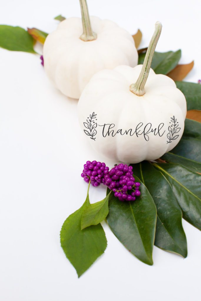 Thankful Pumpkin Tradition