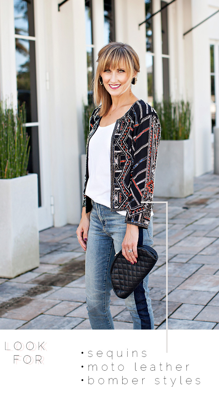 Urban Glam Elements with Denim