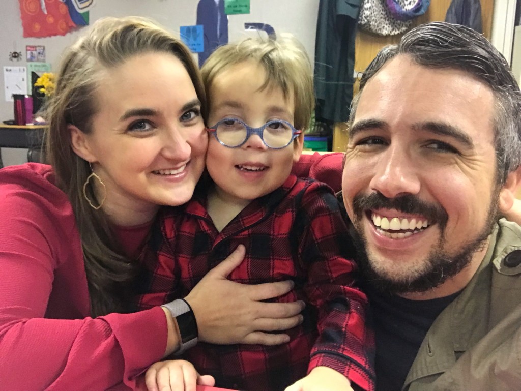 Happy Holidays with special needs child