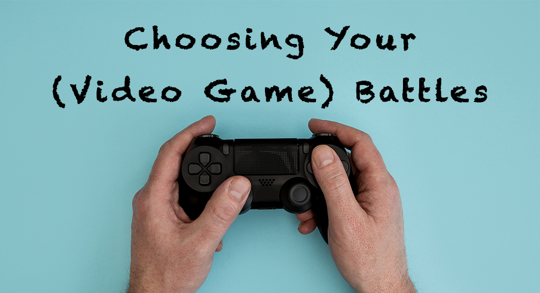 Choosing your video game battles