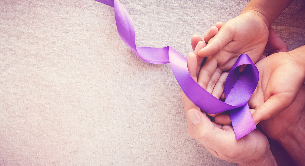 purple ribbon